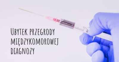 Ubytek przegrody międzykomorowej diagnozy