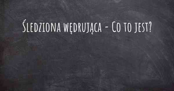 Śledziona wędrująca - Co to jest?