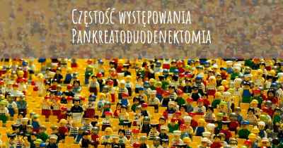 Częstość występowania Pankreatoduodenektomia