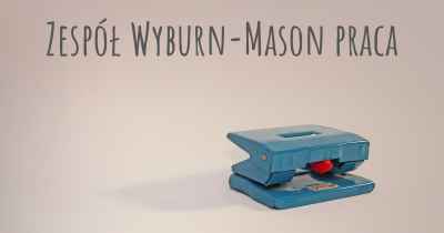 Zespół Wyburn-Mason praca