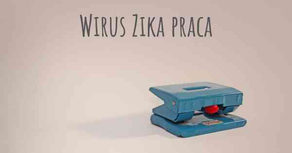 Wirus Zika praca