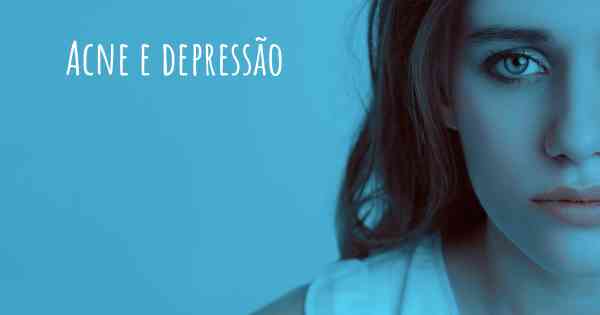Acne e depressão