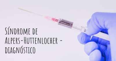 Síndrome de Alpers-Huttenlocher - diagnóstico