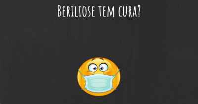 Beriliose tem cura?