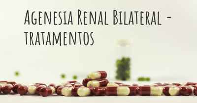 Agenesia Renal Bilateral - tratamentos