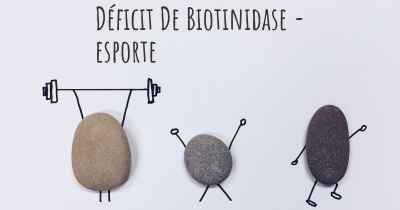 Déficit De Biotinidase - esporte