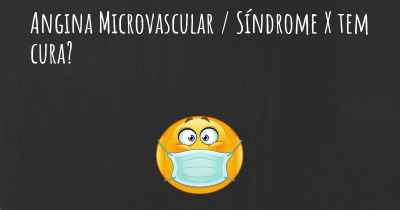 Angina Microvascular / Síndrome X tem cura?