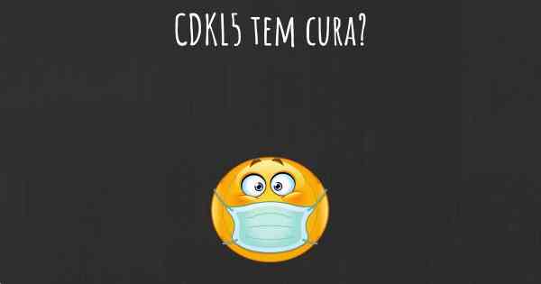 CDKL5 tem cura?