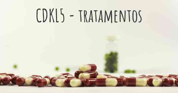 CDKL5 - tratamentos