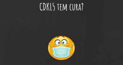 CDKL5 tem cura?