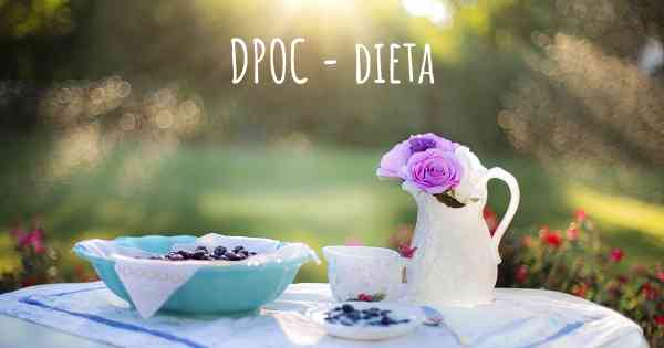 DPOC - dieta