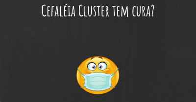 Cefaléia Cluster tem cura?