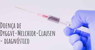 Doença de Dyggve-Melchior-Clausen - diagnóstico