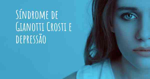 Síndrome de Gianotti Crosti e depressão