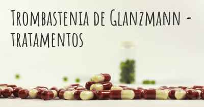 Trombastenia de Glanzmann - tratamentos