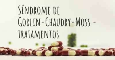 Síndrome de Gorlin-Chaudry-Moss - tratamentos