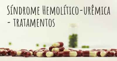 Síndrome Hemolítico-urêmica - tratamentos