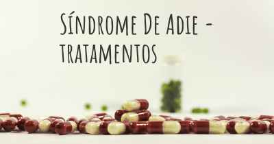 Síndrome De Adie - tratamentos