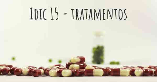 Idic 15 - tratamentos