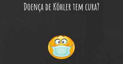 Doença de Köhler tem cura?