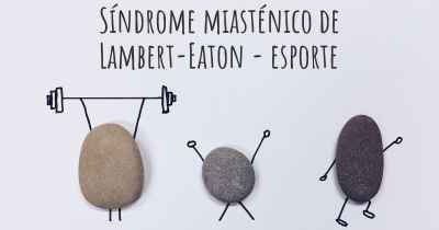 Síndrome miasténico de Lambert-Eaton - esporte