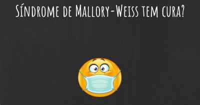 Síndrome de Mallory-Weiss tem cura?