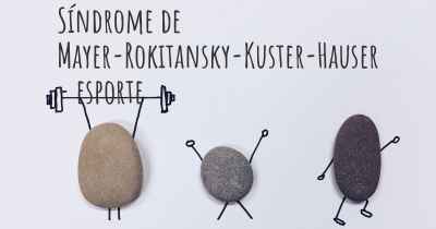 Síndrome de Mayer-Rokitansky-Kuster-Hauser - esporte