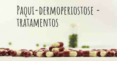 Paqui-dermoperiostose - tratamentos