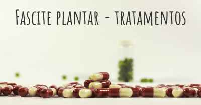 Fascite plantar - tratamentos