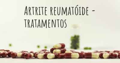 Artrite reumatóide - tratamentos