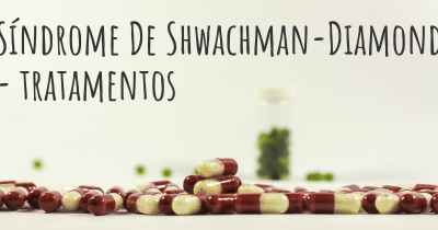 Síndrome De Shwachman-Diamond - tratamentos