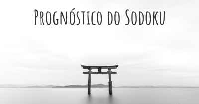 Prognóstico do Sodoku