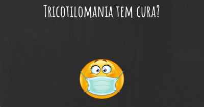 Tricotilomania tem cura?