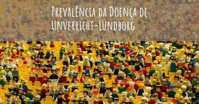 Prevalência da Doença de Unverricht-Lundborg