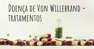 Doença de Von Willebrand - tratamentos
