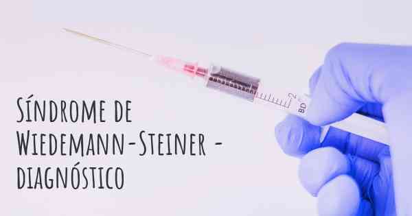 Síndrome de Wiedemann-Steiner - diagnóstico