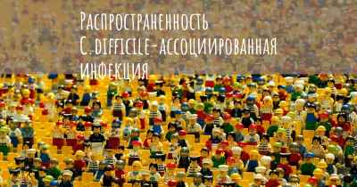 Распространенность C.difficile-ассоциированная инфекция