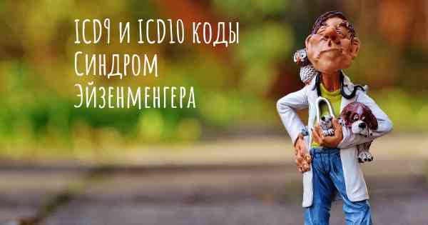 ICD9 и ICD10 коды Синдром Эйзенменгера