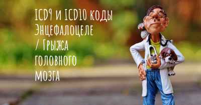 ICD9 и ICD10 коды Энцефалоцеле / Грыжа головного мозга