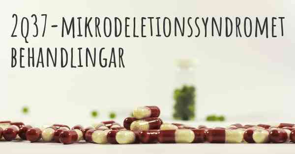 2q37-mikrodeletionssyndromet behandlingar