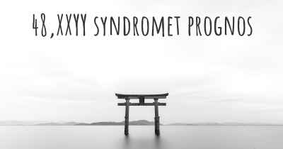 48,XXYY syndromet prognos