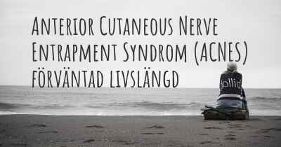 Anterior Cutaneous Nerve Entrapment Syndrom (ACNES) förväntad livslängd