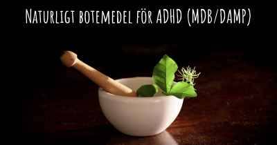 Naturligt botemedel för ADHD (MDB/DAMP)