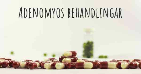 Adenomyos behandlingar