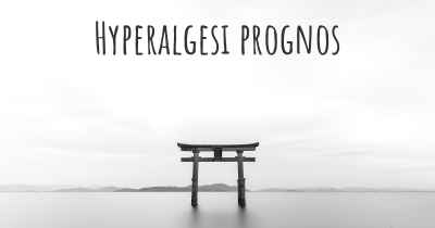 Hyperalgesi prognos