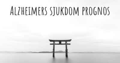 Alzheimers sjukdom prognos