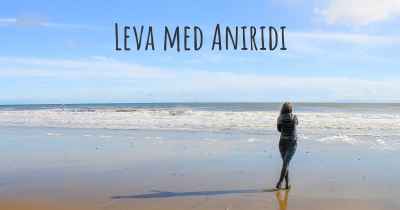 Leva med Aniridi