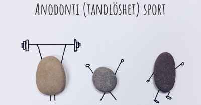 Anodonti (tandlöshet) sport
