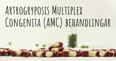 Artrogryposis Multiplex Congenita (AMC) behandlingar
