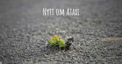 Nytt om Ataxi